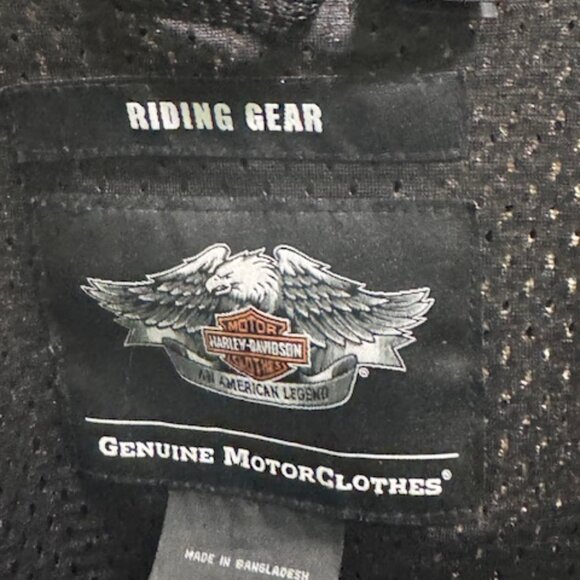 Harley Davidson TOWN Skull Mesh Jacket 2XL 97064-15VM - Picture 3 of 3